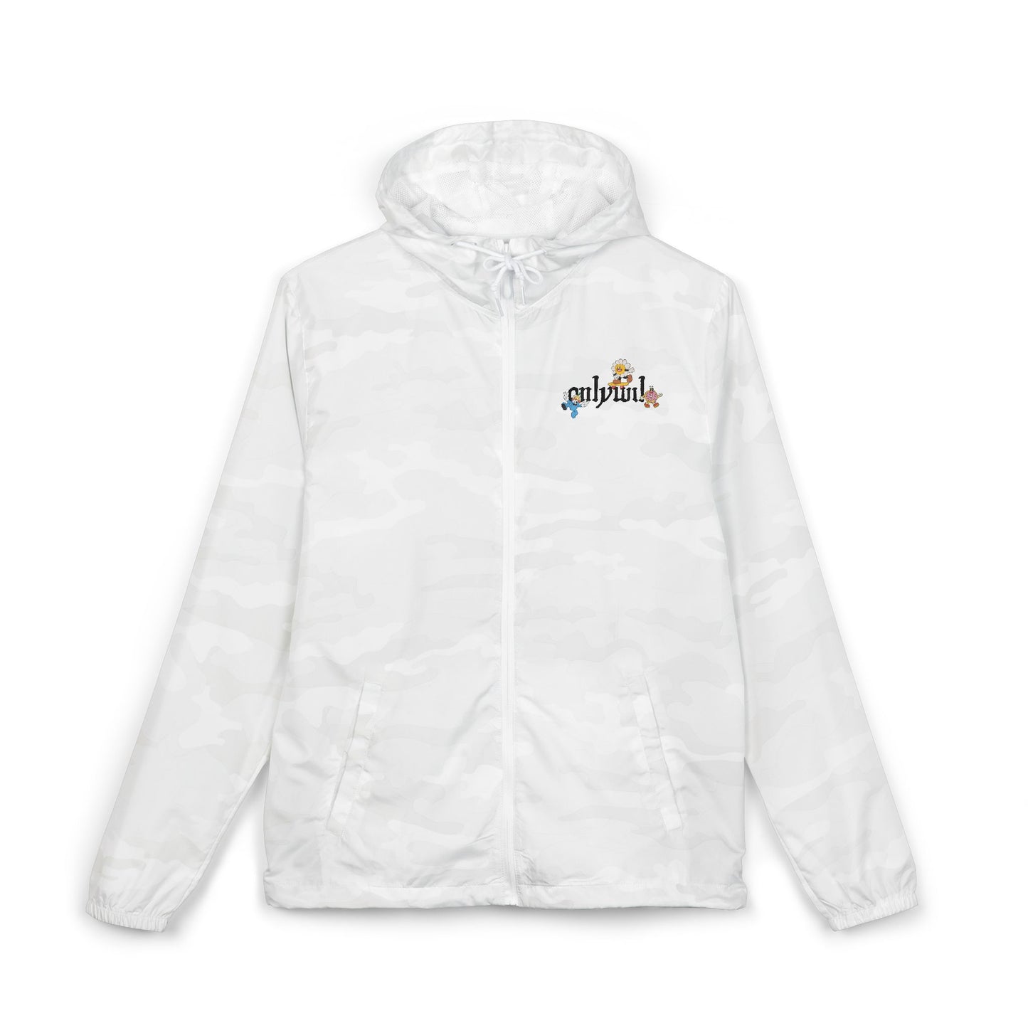 Unisex Full-Zip Windbreaker Jacket