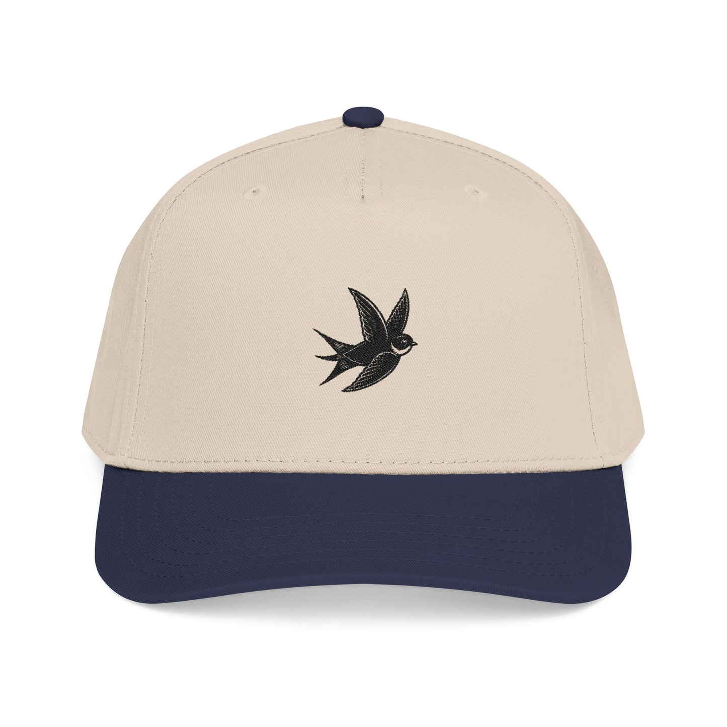 Embroidered Swallow Cap — Vintage Bird Baseball Hat