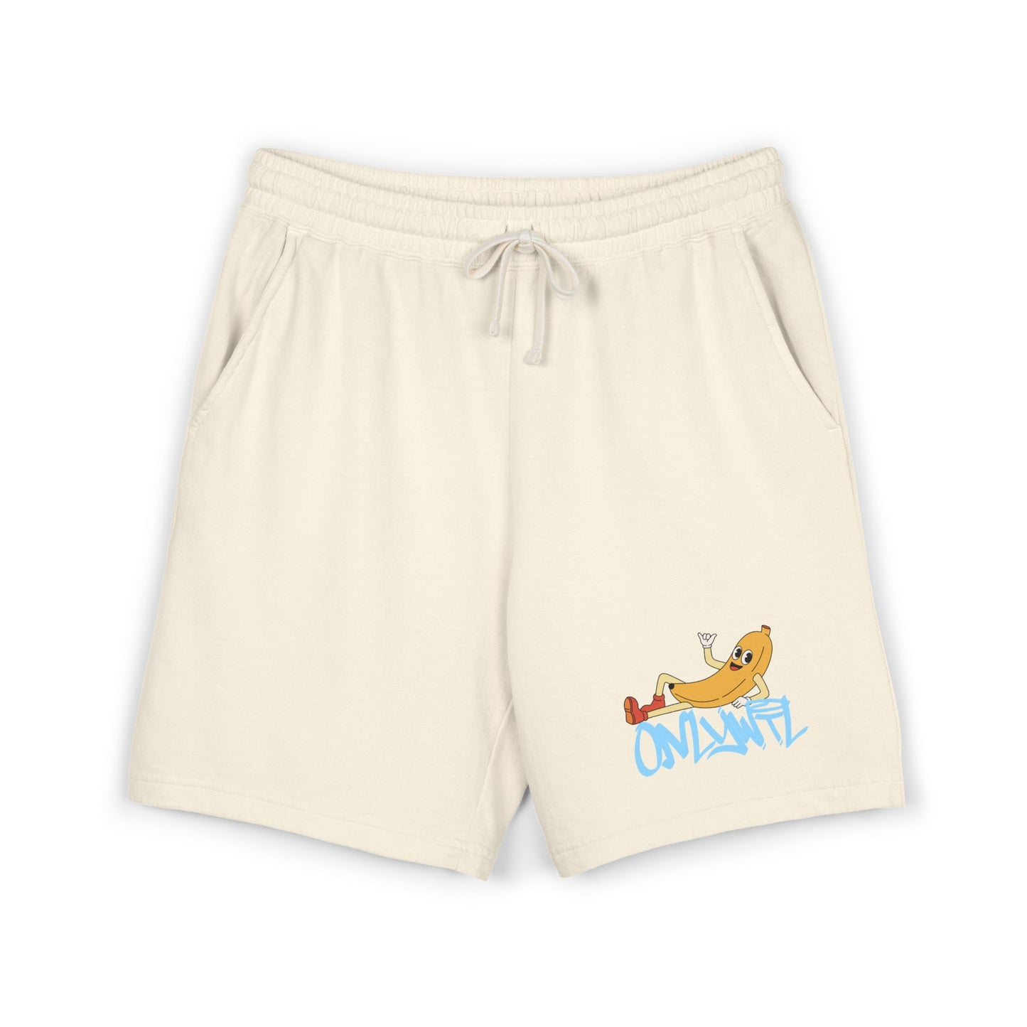 Unisex Garment-Dyed Lightweight Fleece Sweat Shorts