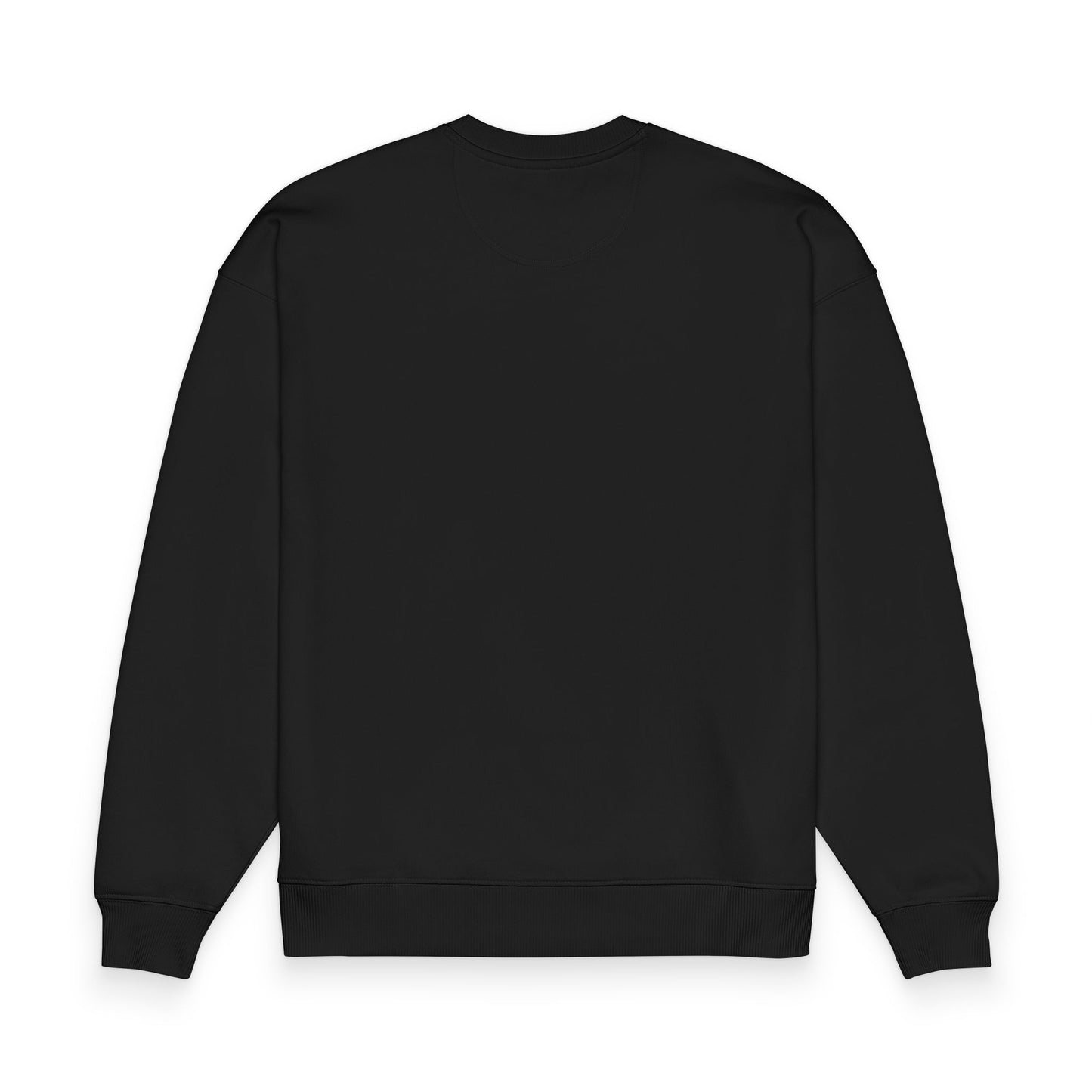 Sweatshirt — White Graffiti 'Raddler 2.0' Organic Oversized Crewneck