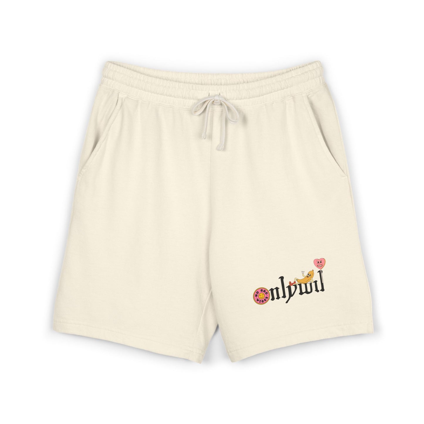 Unisex Garment-Dyed Lightweight Fleece Sweat Shorts