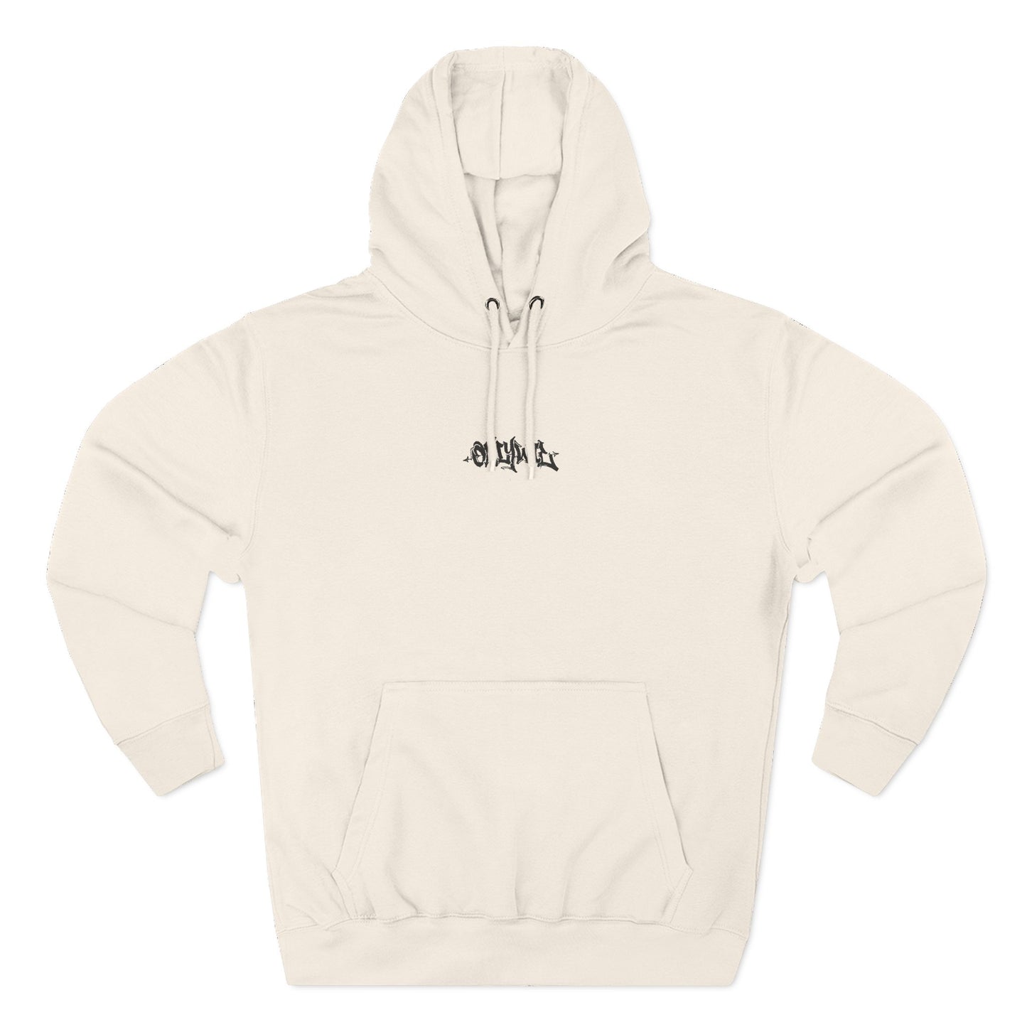 Three-Panel Fleece Hoodie