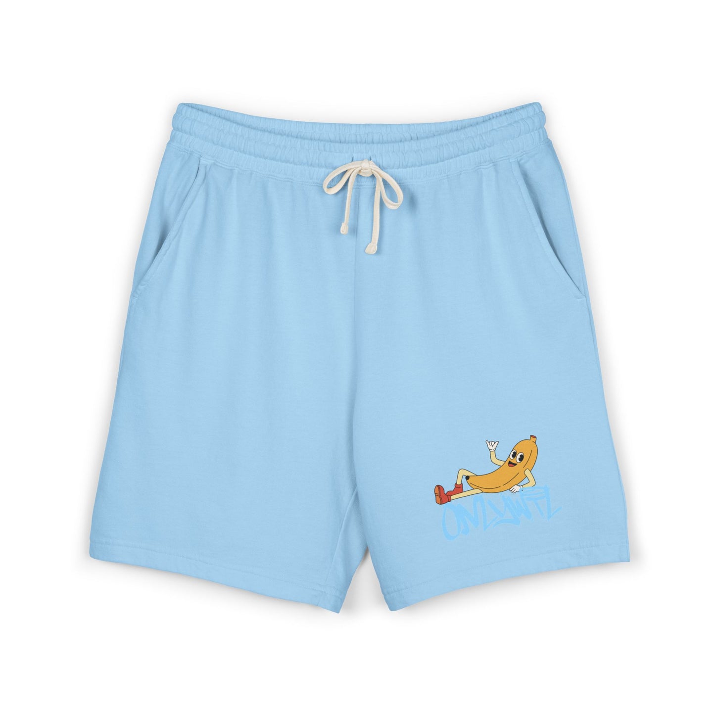 Unisex Garment-Dyed Lightweight Fleece Sweat Shorts