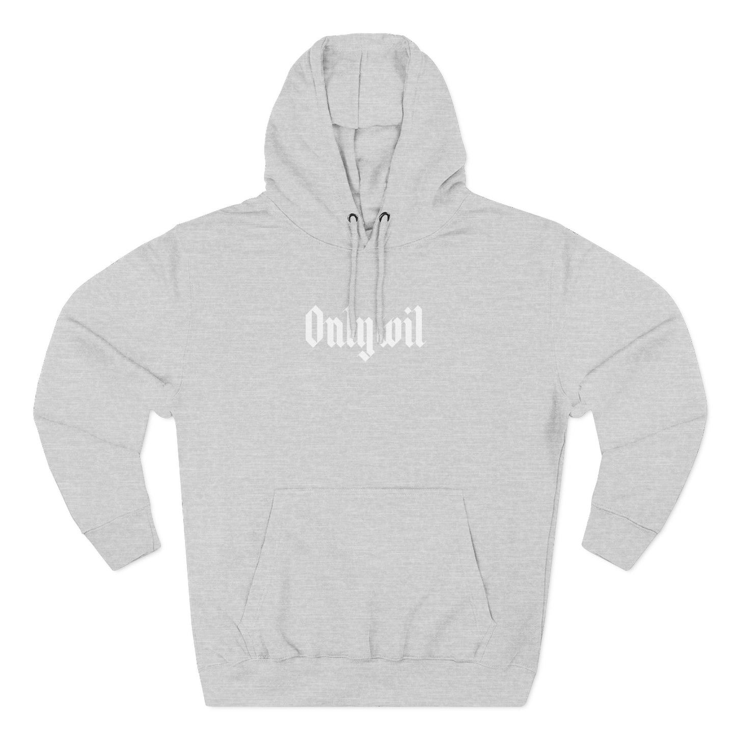 Three-Panel Fleece Hoodie