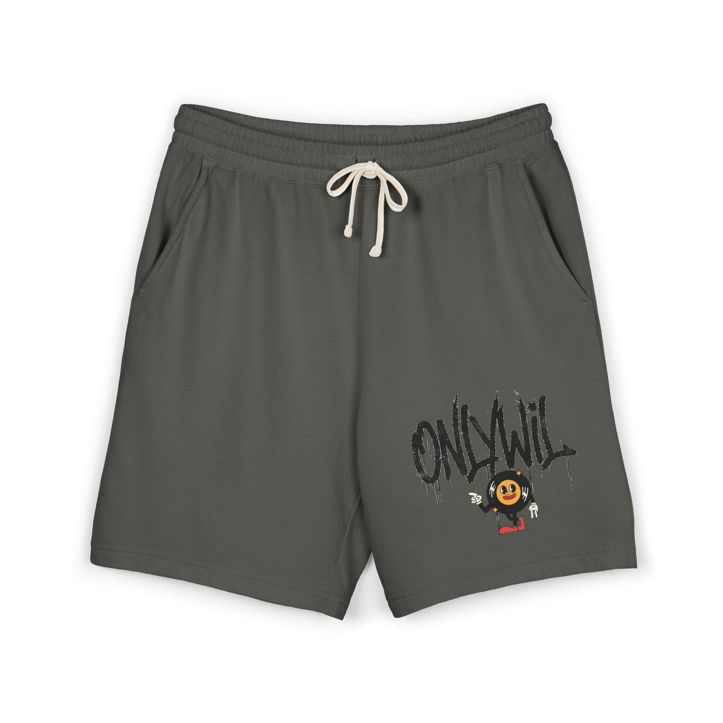 Unisex Garment-Dyed Lightweight Fleece Sweat Shorts