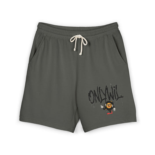 Unisex Garment-Dyed Lightweight Fleece Sweat Shorts