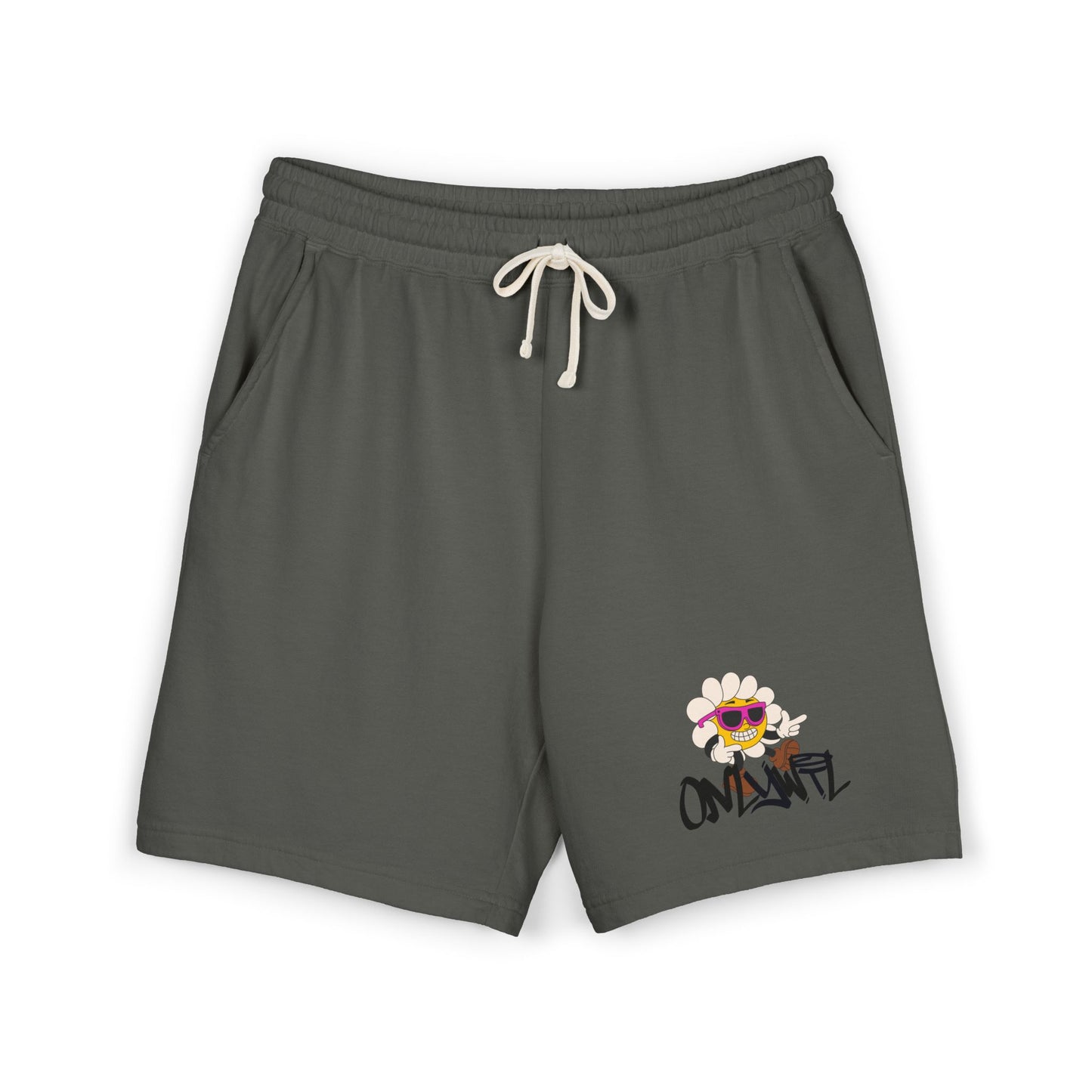 Unisex Garment-Dyed Lightweight Fleece Sweat Shorts