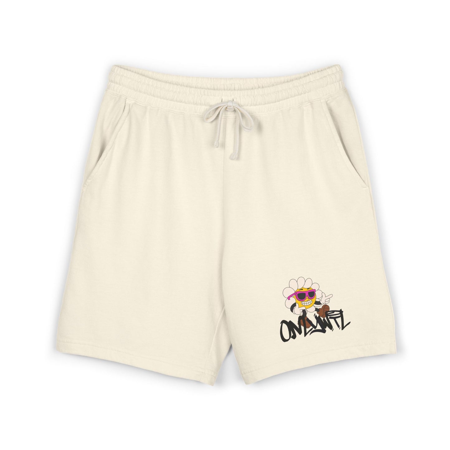 Unisex Garment-Dyed Lightweight Fleece Sweat Shorts