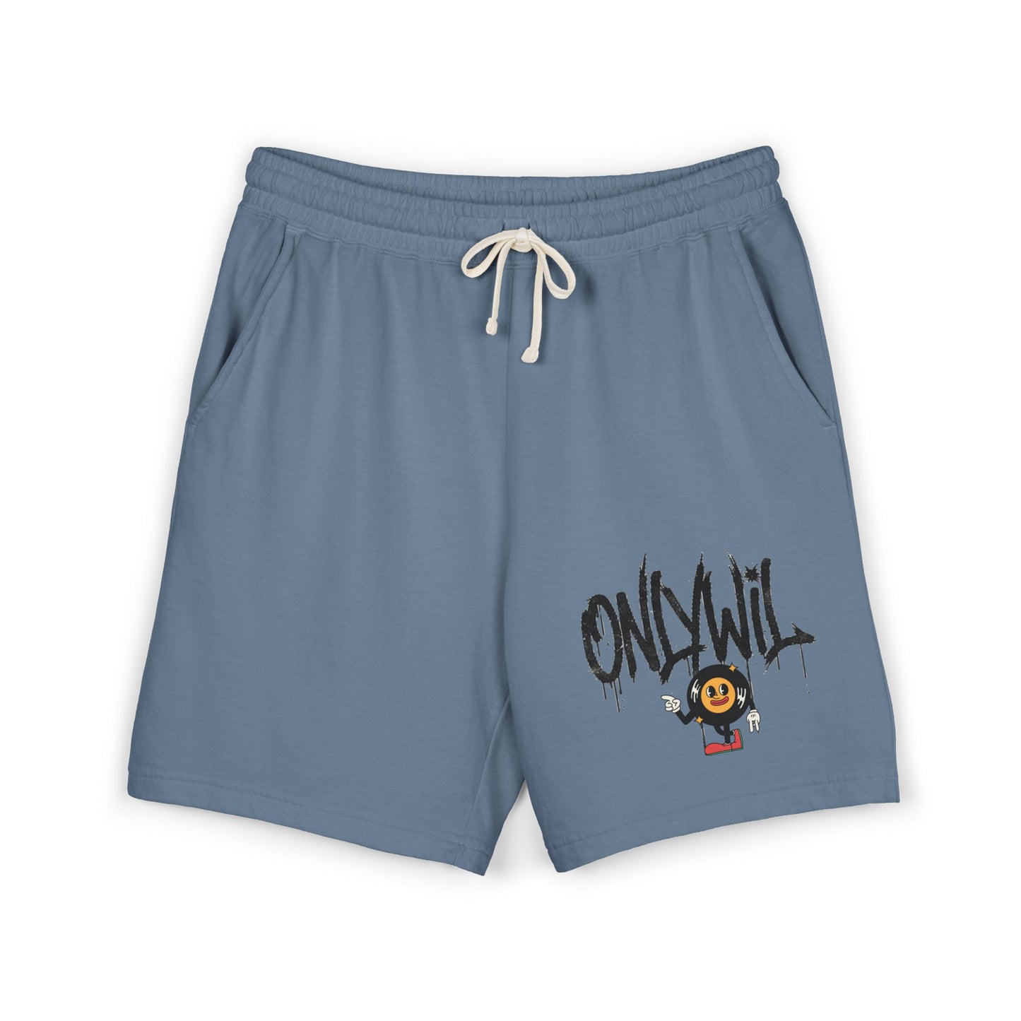 Unisex Garment-Dyed Lightweight Fleece Sweat Shorts