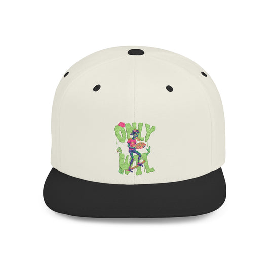 Flat Bill Snapback