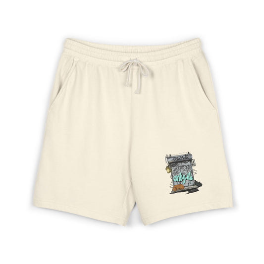 Unisex Garment-Dyed Lightweight Fleece Sweat Shorts