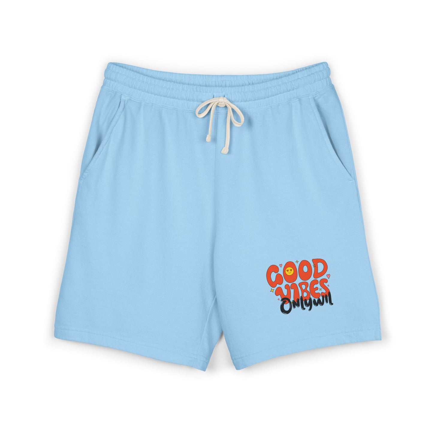 Unisex Garment-Dyed Lightweight Fleece Sweat Shorts