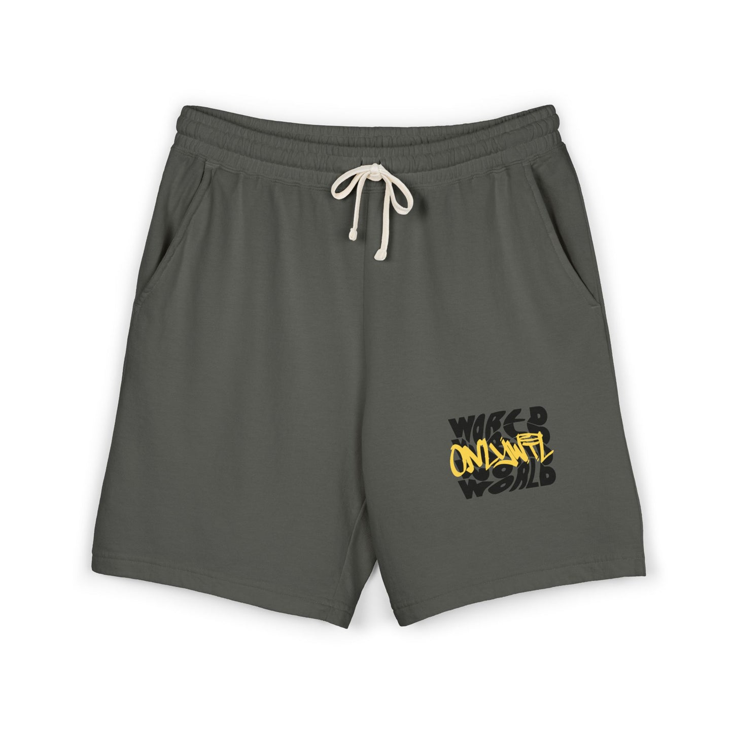Unisex Garment-Dyed Lightweight Fleece Sweat Shorts