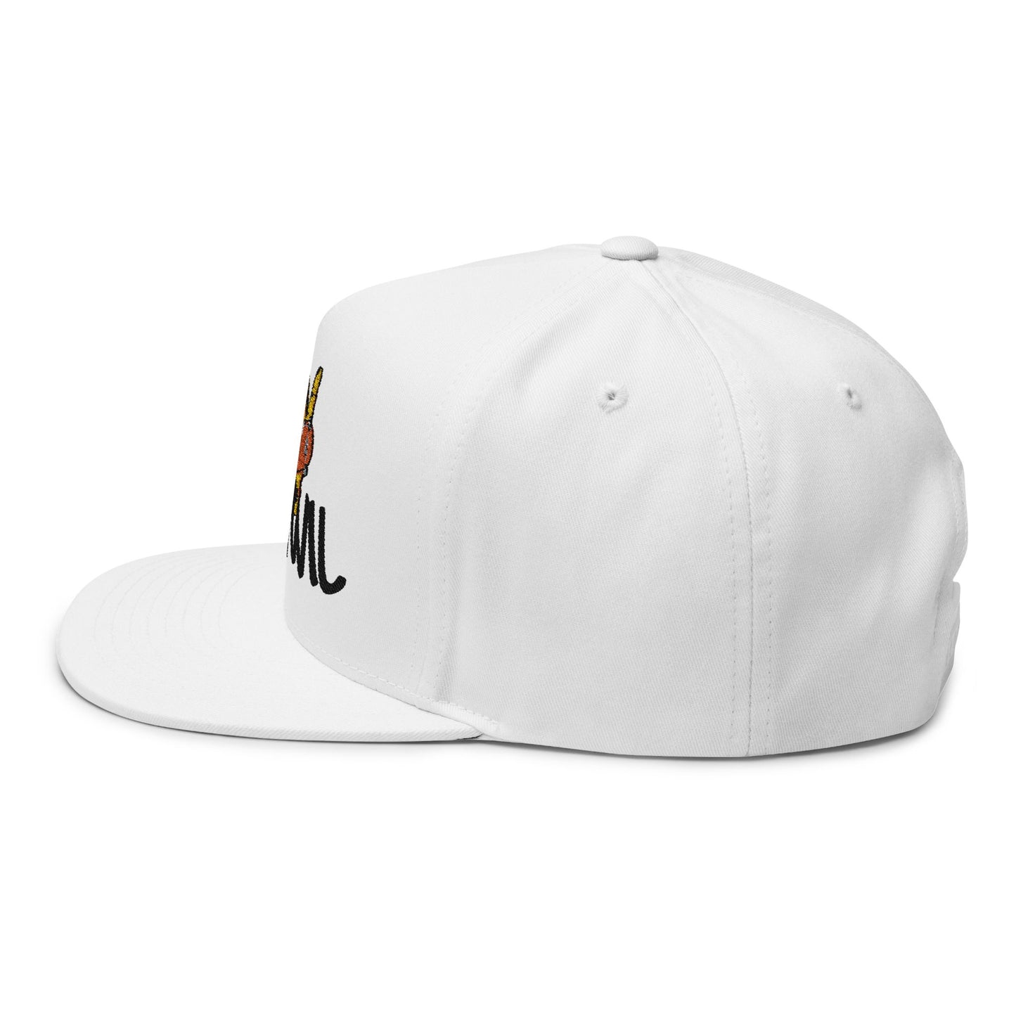 Flat Bill Cap (Embroidery)