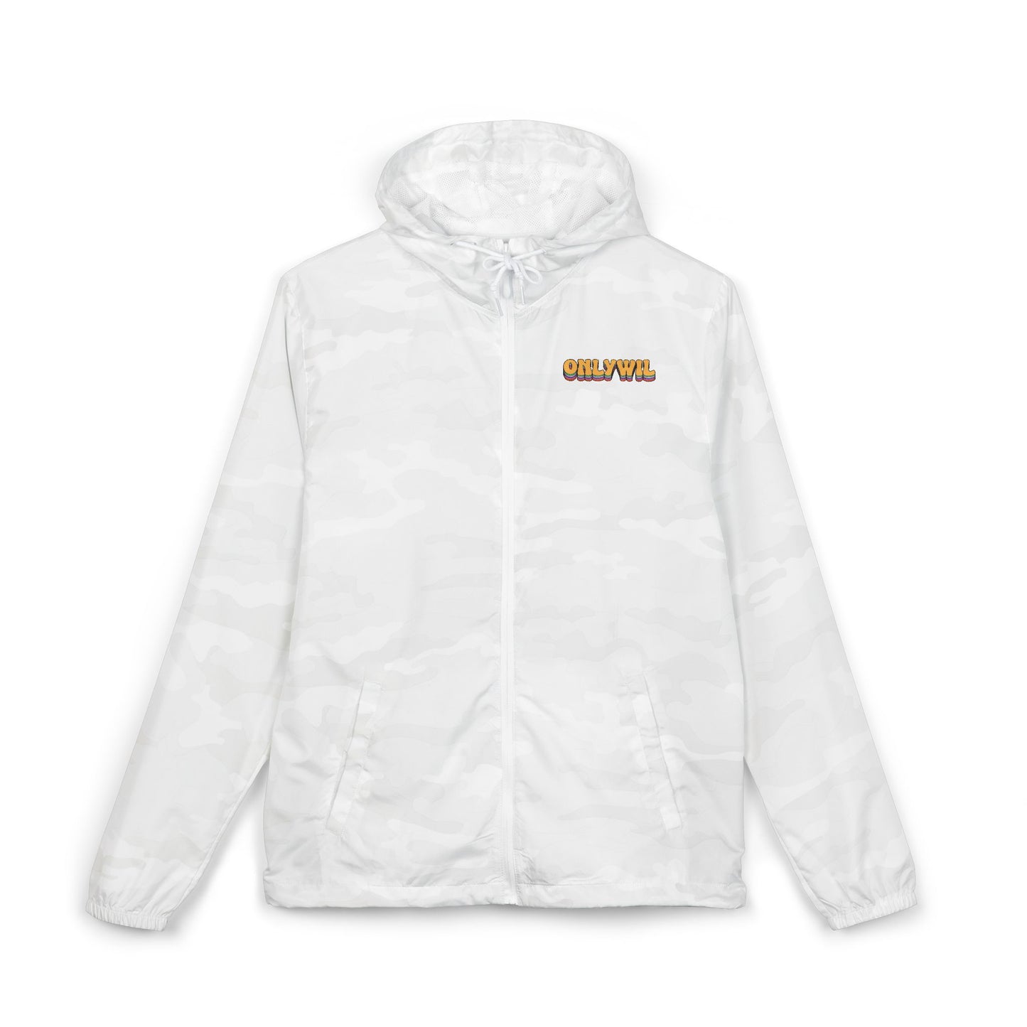 Unisex Full-Zip Windbreaker Jacket