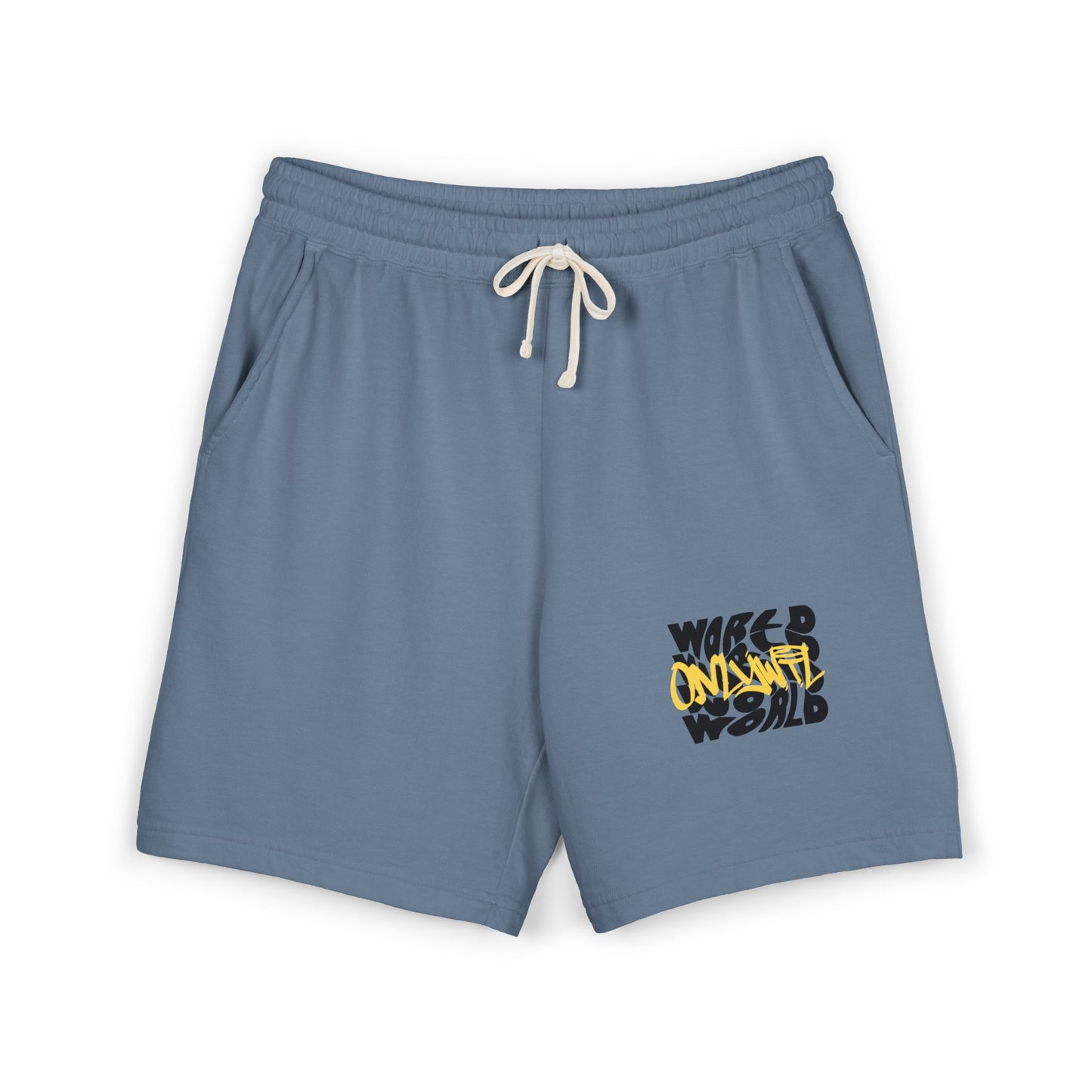 Unisex Garment-Dyed Lightweight Fleece Sweat Shorts