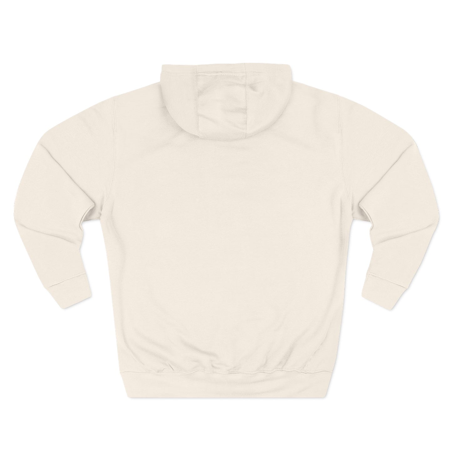 Three-Panel Fleece Hoodie
