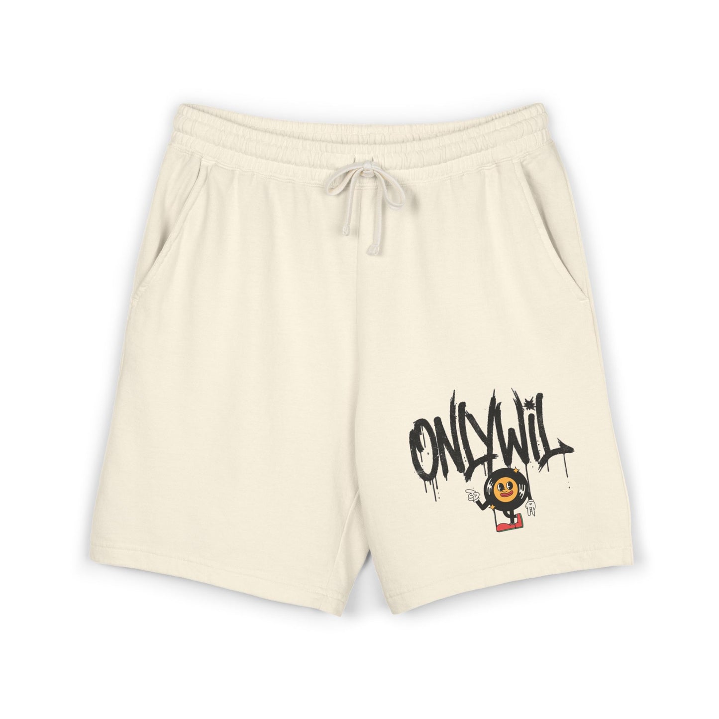 Unisex Garment-Dyed Lightweight Fleece Sweat Shorts
