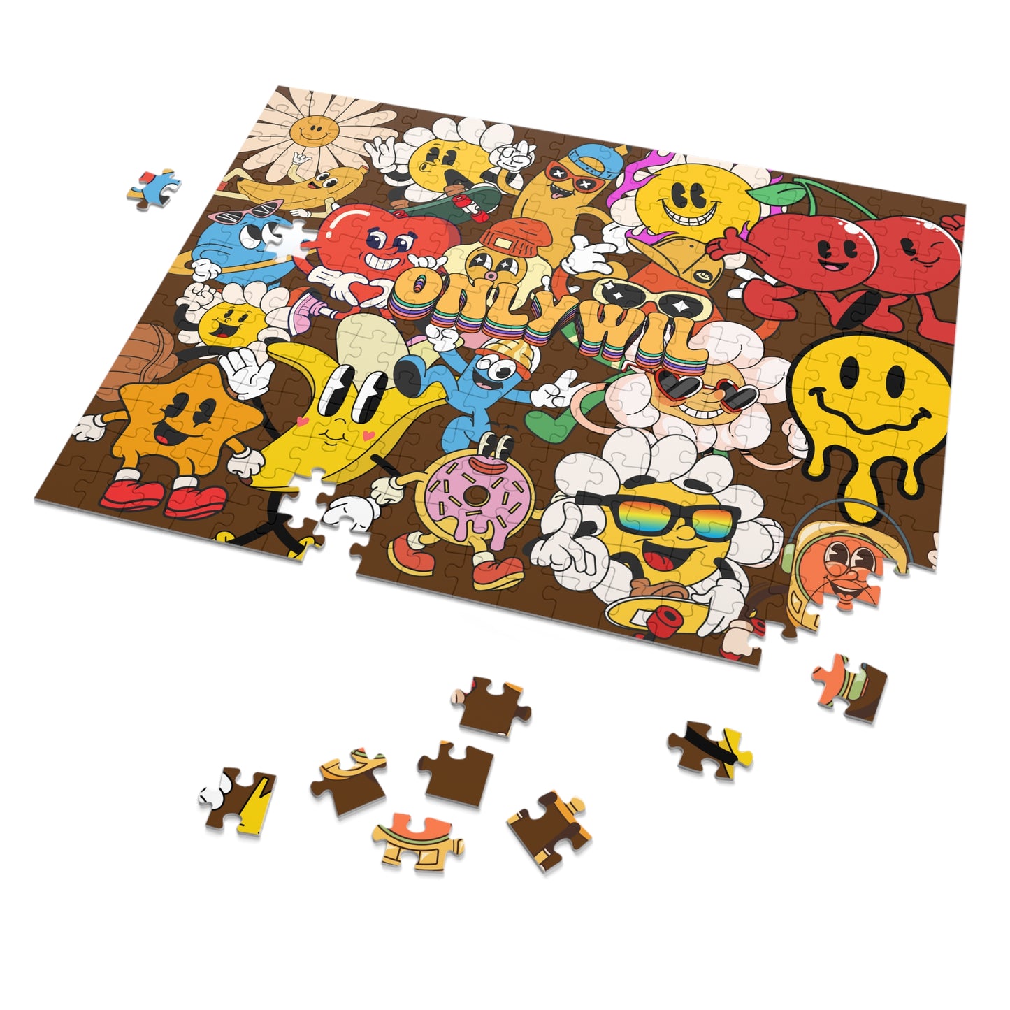 Jigsaw Puzzle with Tin