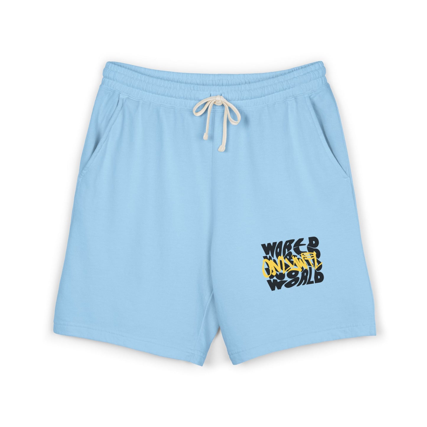 Unisex Garment-Dyed Lightweight Fleece Sweat Shorts