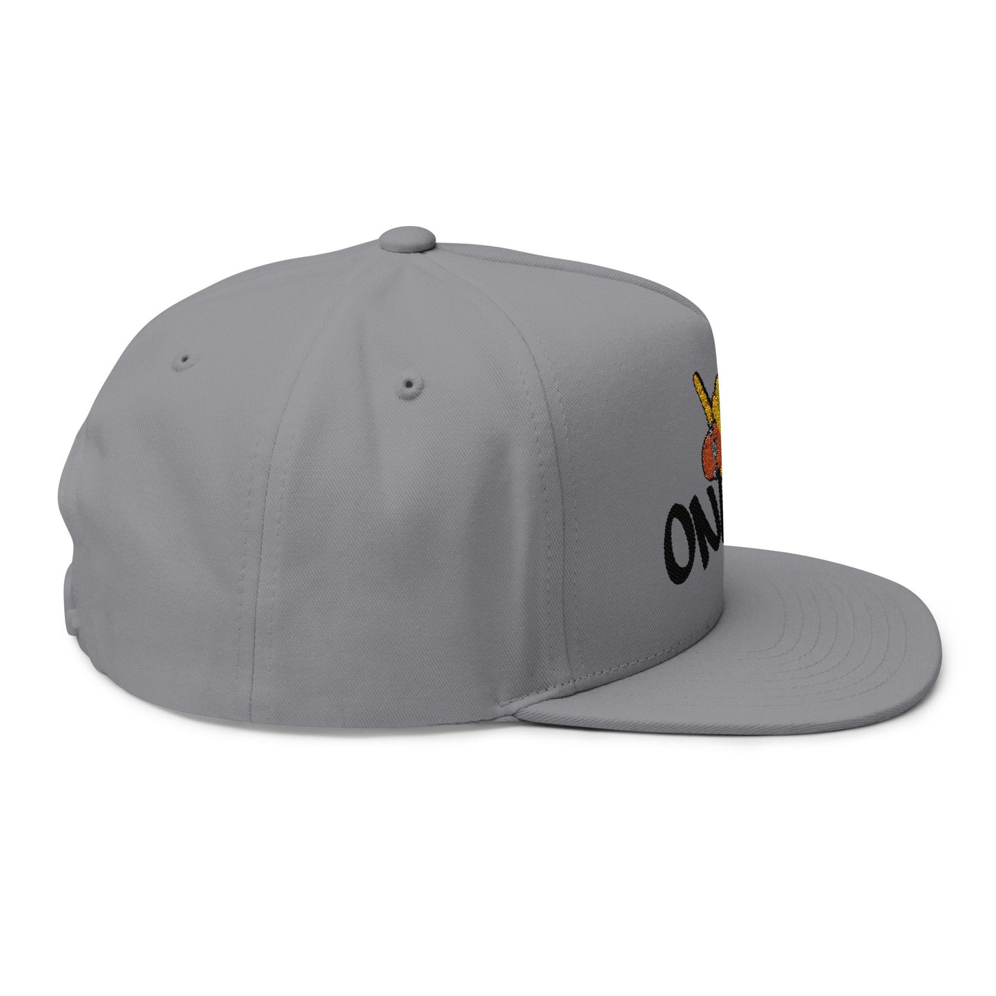 Flat Bill Cap (Embroidery)