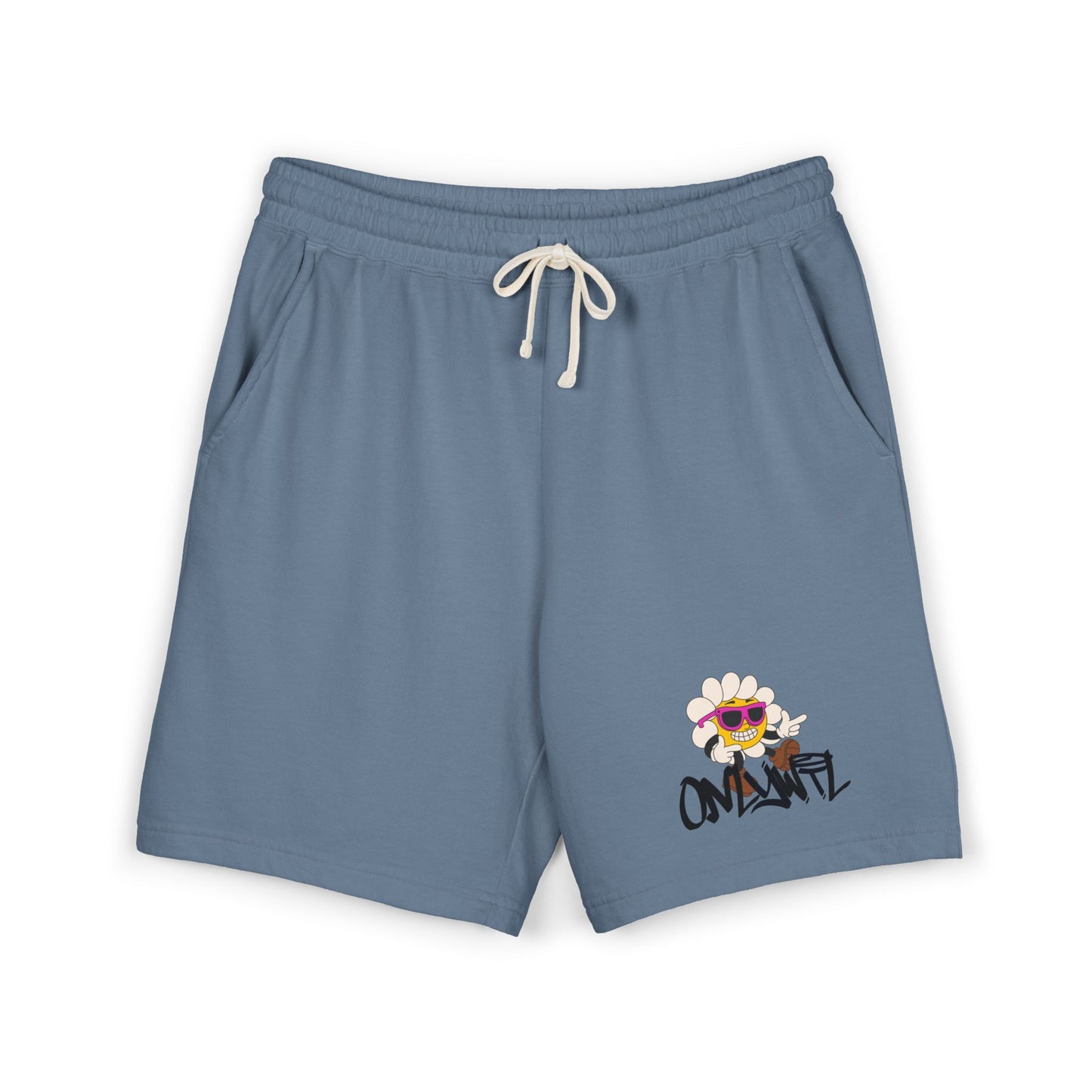 Unisex Garment-Dyed Lightweight Fleece Sweat Shorts