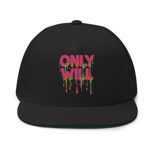 Flat Bill Cap (Embroidery)