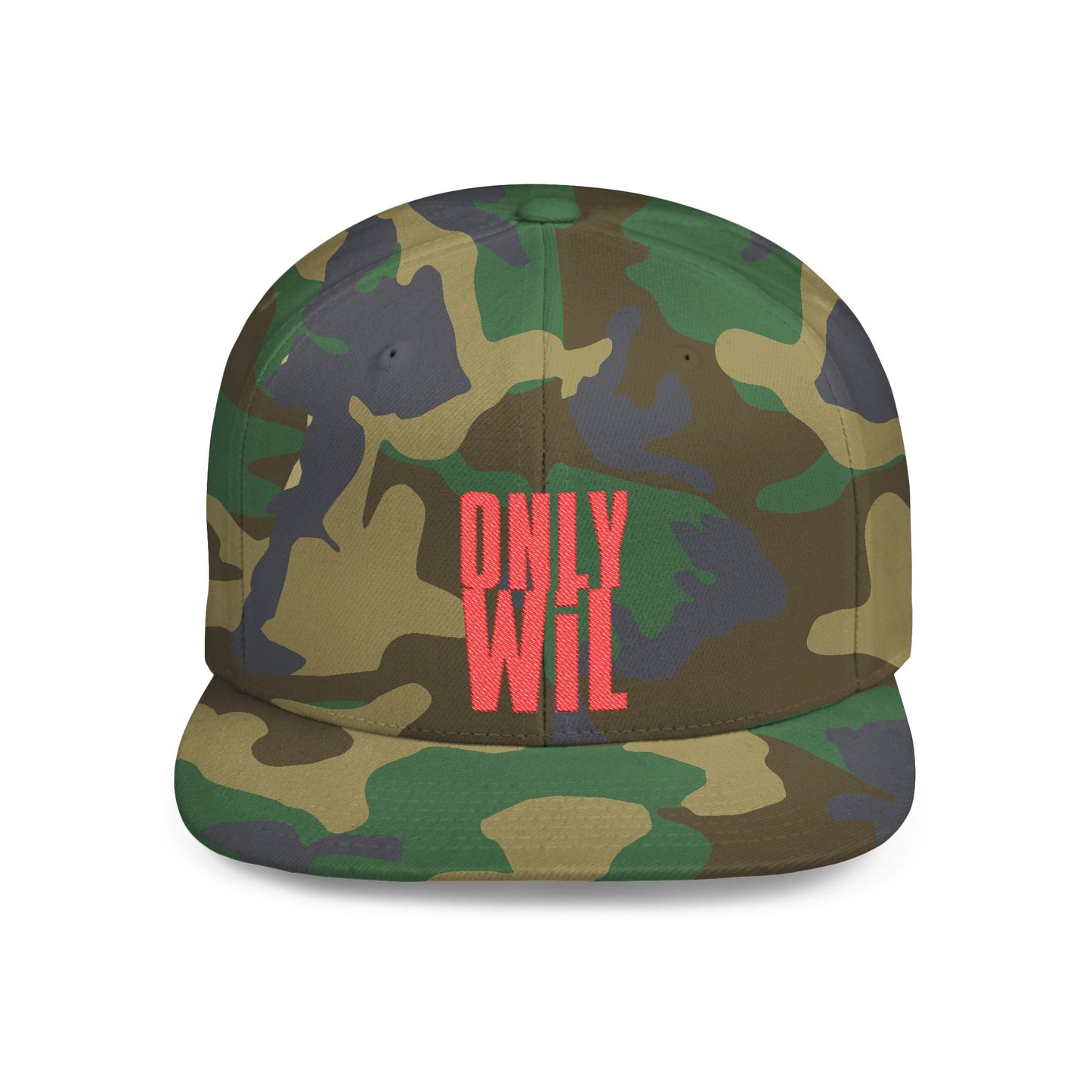 Flat Bill Snapback