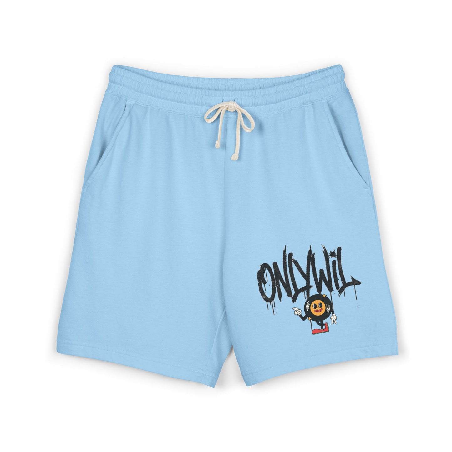 Unisex Garment-Dyed Lightweight Fleece Sweat Shorts