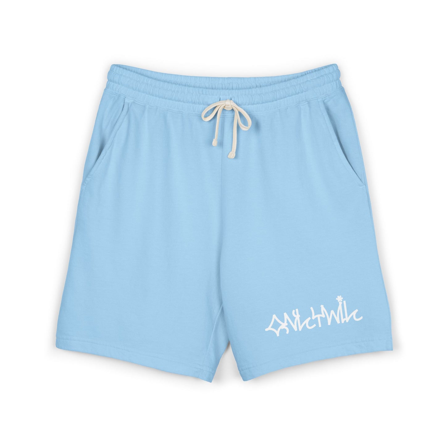 Unisex Garment-Dyed Lightweight Fleece Sweat Shorts