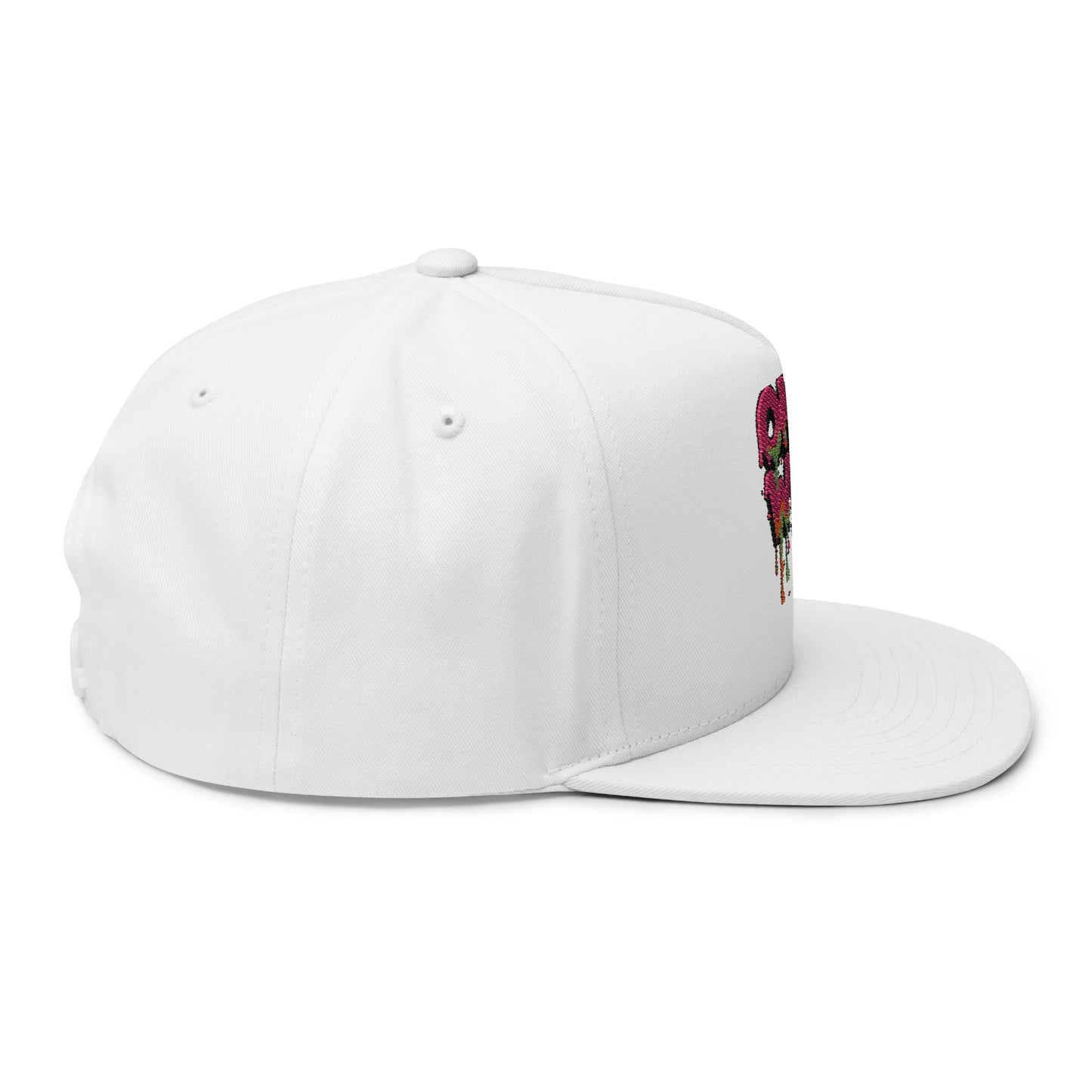 Flat Bill Cap (Embroidery)